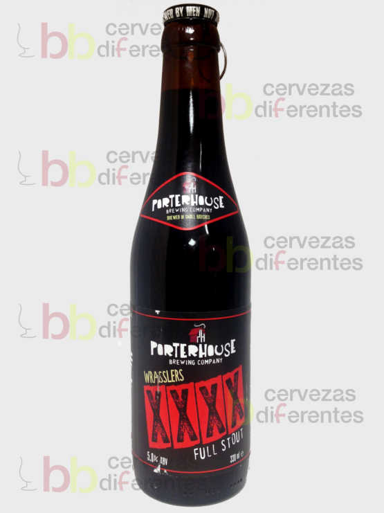 Porterhouse Wrasslers 4X Stout 33 cl - Cervezas Diferentes
