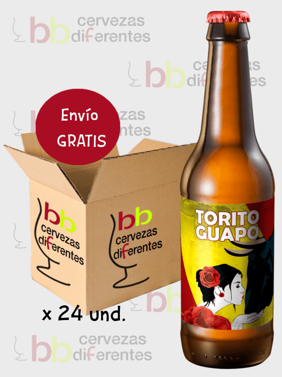 Torito Guapo 33 cl – Lote pack 24 botellas - Cervezas Diferentes