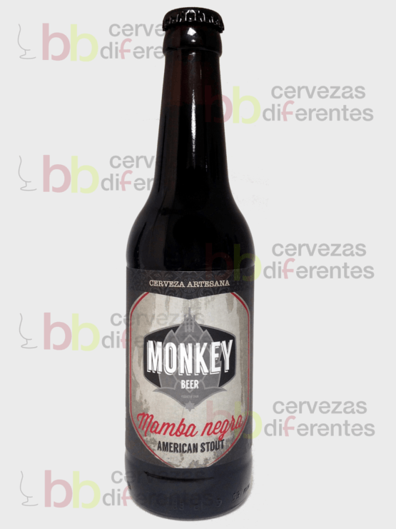 Monkey Beer Mamba Negra 33 cl - Cervezas Diferentes