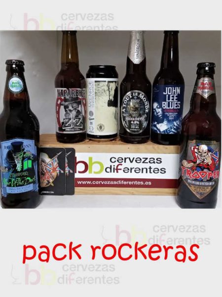 Pack cervezas rockeras - Cervezas Diferentes