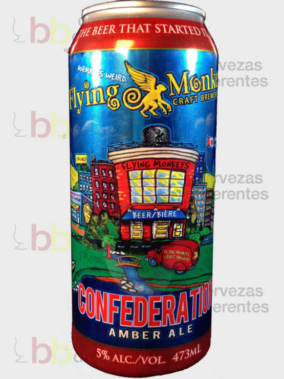 Flying Monkeys Confederation Amber Ale 47,3 cl - Cervezas Diferentes