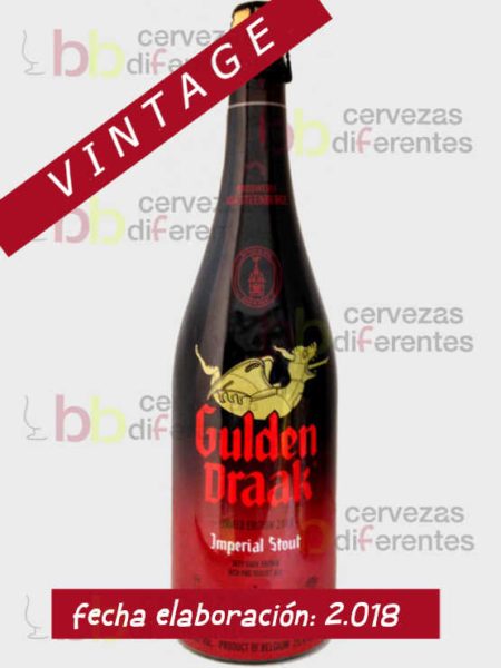 Gulden Draak Imperial Stout 75 cl - Cervezas Diferentes