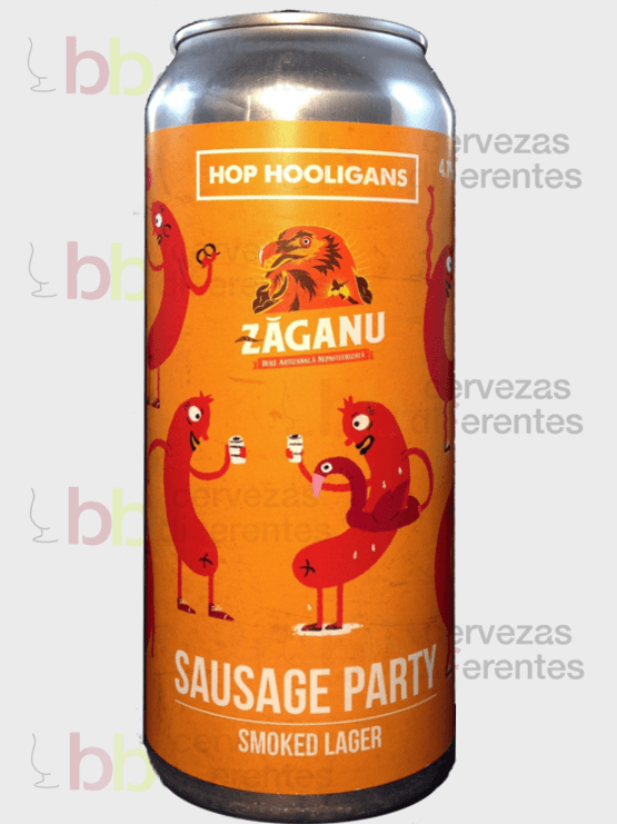 Hop Hooligans Sausage Party 50 cl - Cervezas Diferentes