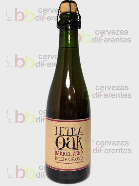 Letra Oak Barrel Aged Belgian Blond 37,5 cl - Cervezas Diferentes