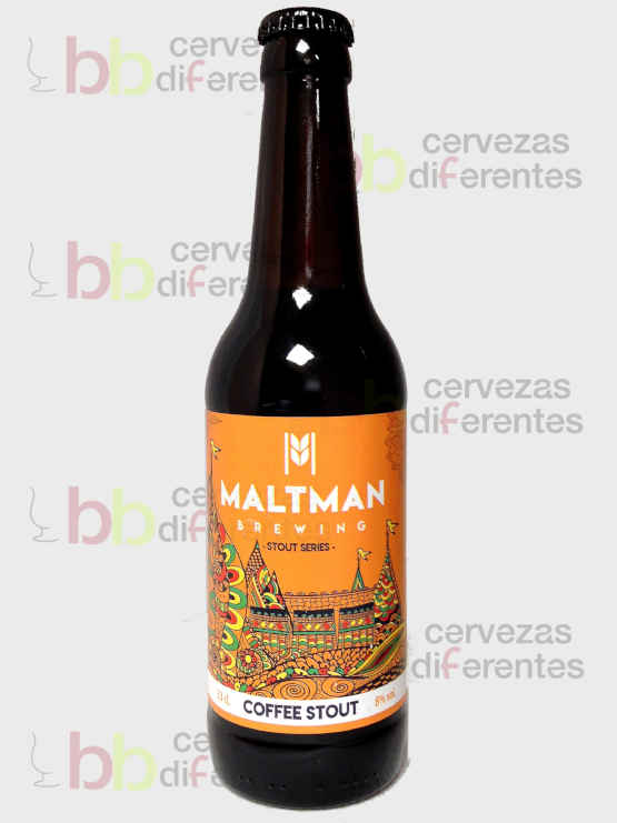 Maltman Coffee Stout 33 cl - Cervezas Diferentes