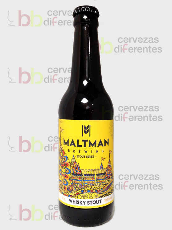Maltman Whisky Stout 33 cl - Cervezas Diferentes