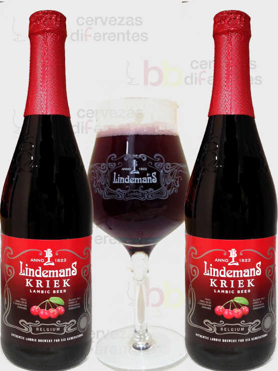 Lindemans Pack 2 botellas 75 cl y 1 copa - Cervezas Diferentes