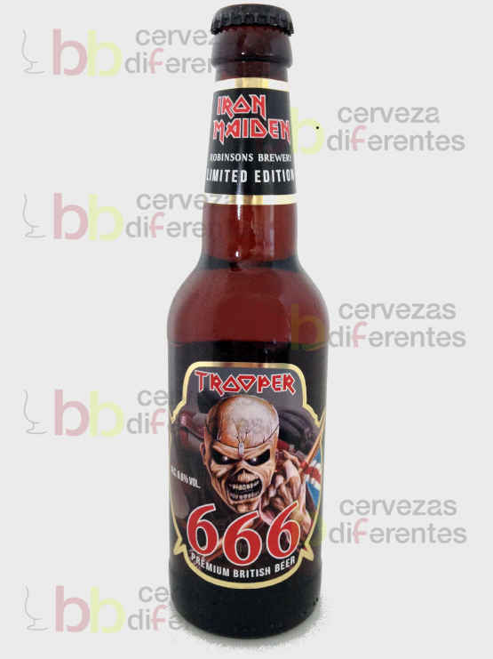 Trooper 666 Iron Maiden 33 cl - Cervezas Diferentes