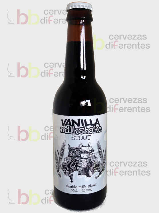 La Quince Guineu – Vanilla Milkshake Stout – 33 cl - Cervezas Diferentes