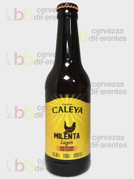 Caleya Milenta Lager 33 cl - Cervezas Diferentes