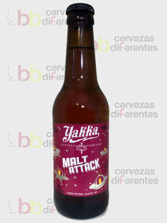 Yakka Malt Attack 33 cl - Cervezas Diferentes