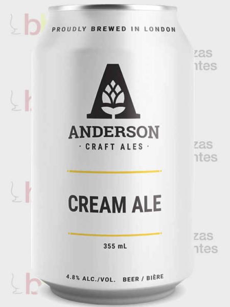 Anderson Craft Ales - CREAM ALE - 35,5 cl - Cervezas Diferentes