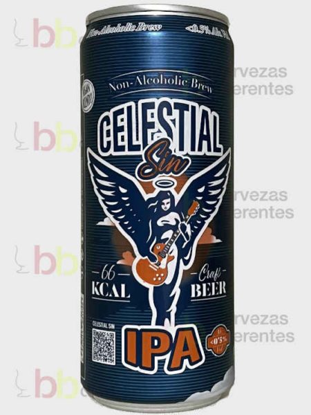 B&B Celestial SIN - IPA sin alcohol  sin gluten - 33 cl - Cervezas Diferentes