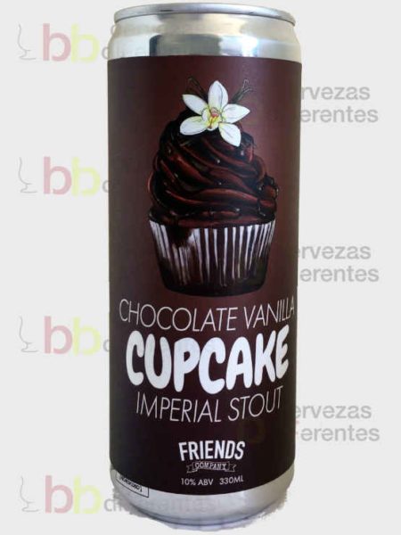 Friends Company Chocolate Vanilla Cupcake Imperial Stout 33 cl - Cervezas Diferentes